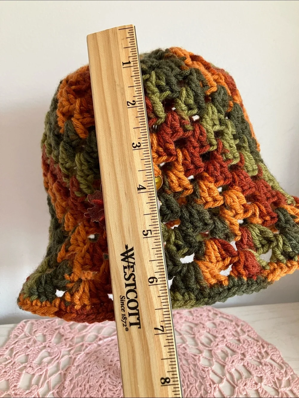 NWOTS! Handmade Crochet Bucket Hat